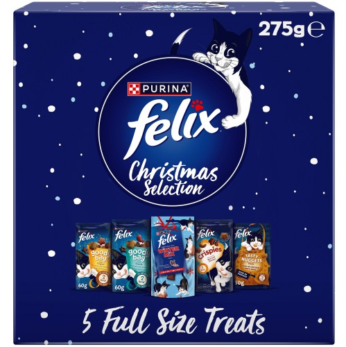 Felix Cat Treats Christmas Gift Box (275g)