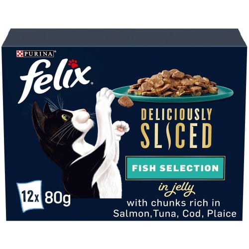 Felix Ocean Fish Deliciously Sliced in Jelly (12 x 80g)
