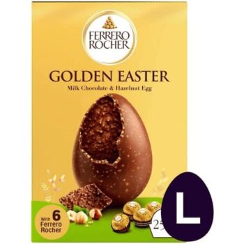 Ferrero Rocher Easter Egg Milk Chocolate & Hazelnut (250g)