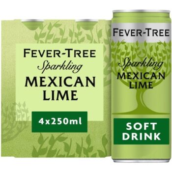 Fever-Tree Light Sparkling Mexican Lime (4 x 250ml)