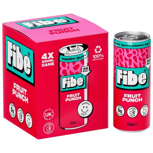 Fibe Fruit Punch (4 x 250ml)