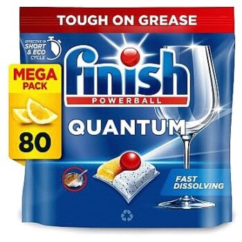 Finish Quantum Dishwasher Tablets 80Each (80)