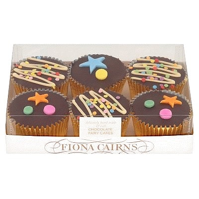 Fiona Cairns 6 Chocolate Fairy Cakes (6)