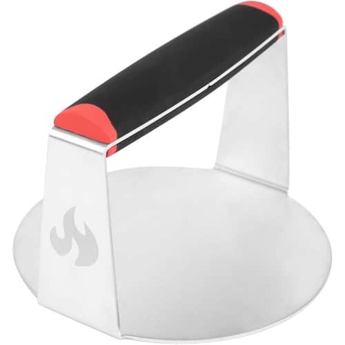 Fire Pit Stainless Steel Meat Press