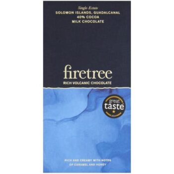 Firetree 40% cocoa Milk Chocolate (70g)