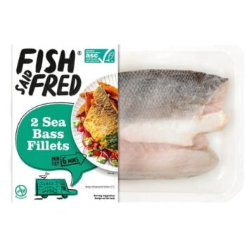 Fish Said Fred ASC Sea Bass Fillets (180g)
