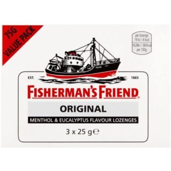 Fisherman's Friend Original Extra Strong Lozenges (3 x 25g)