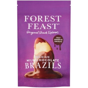 Forest Feast Belgian Milk Chocolate Brazils (120g)