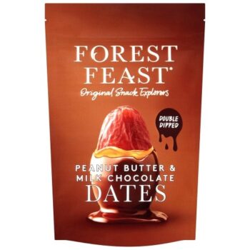 Forest Feast Peanut Butter & Milk Chocolate Dates (140g)