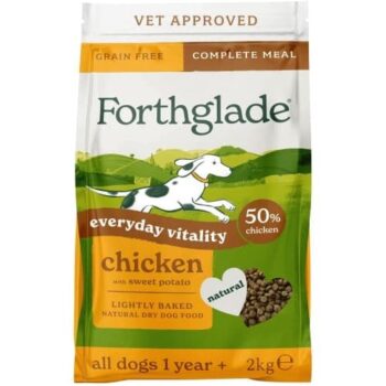 Forthglade Lightly Baked Dry Dog Food Chicken with Sweet Potato (2kg)
