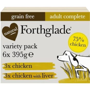 Forthglade Variety Pack Complete Meal Adult 1 Year+ (6 x 395g)
