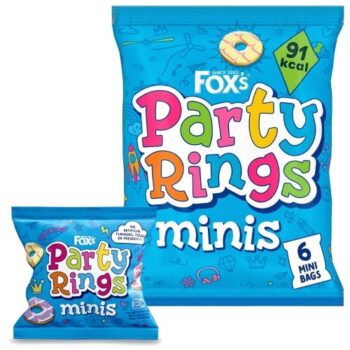 Fox's Party Rings Minis (6 x 21g)