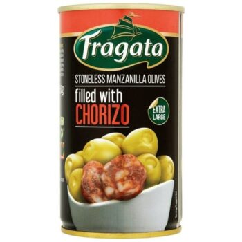 Fragata Chorizo Stuffed Green Olives (350g)