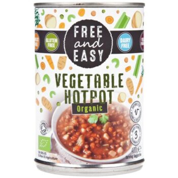 Free and Easy Organic Free From Vegetable Hotpot (400g)