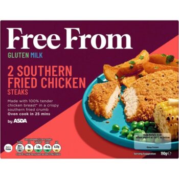 Free From by Asda 2 Southern Fried Chicken Steaks