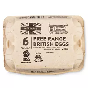 Free Range Eggs 6 Pack