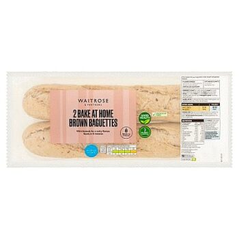 Fresh Bake-at-Home Brown Baguettes (2 Pack)