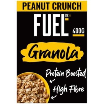 Fuel FUEL10K Protein Boosted Peanut Crunch Granola (400g)