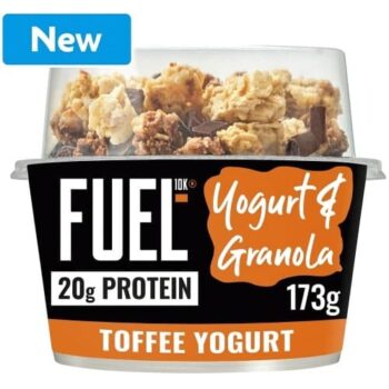 Fuel10k Protein Toffee Yogurt & Granola (20g, 173g)