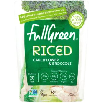 Fullgreen Riced Cauliflower with Broccoli (200g)