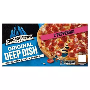 Fully Loaded Deep Dish Pepperoni Pizzas 2 Pack