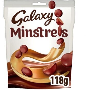 Galaxy Minstrels Milk Chocolate Buttons Pouch Bag (118g)
