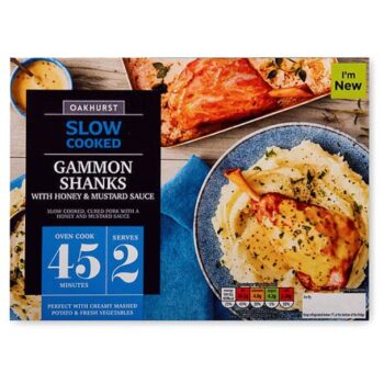 Gammon Shanks With Honey & Mustard Sauce