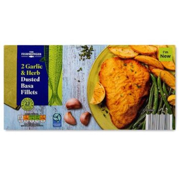 Garlic & Herb Basa Fillets