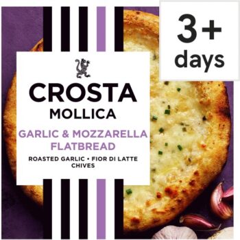 Garlic & Mozzarella Sourdough Flatbread (229g)