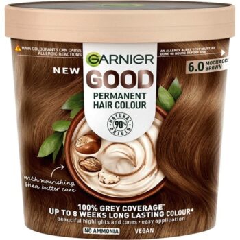 Garnier Good Permanent Hair Dye Mochaccino Brown 6.0
