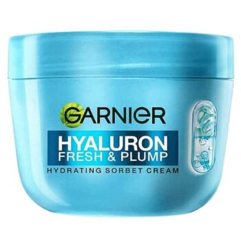 Garnier Hyaluron Fresh & Plump Hydrating Sorbet Cream with 4% Hyaluronic Acid & Niacinamide