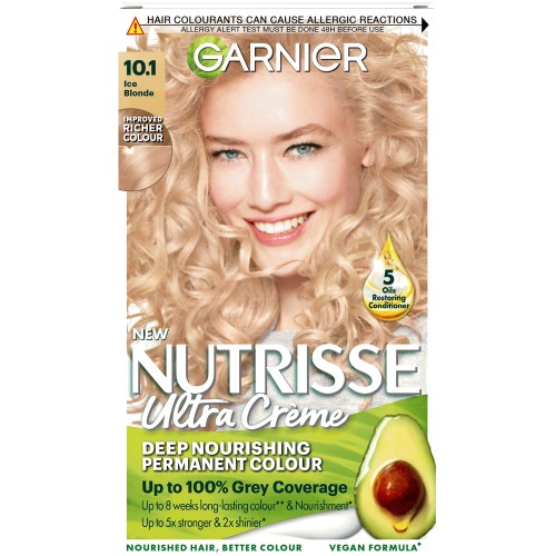 Garnier Nutrisse Ultra-Colour 10.1 Ice Blonde Permanent Hair Dye