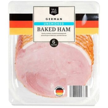 German Unsmoked Baked Ham 6 Slices