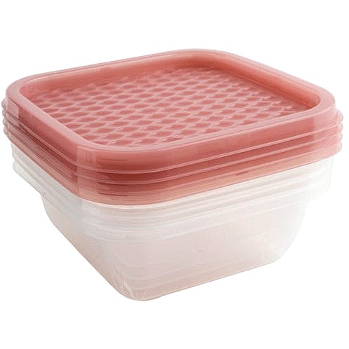 Get Fresh Containers- Pink (4)