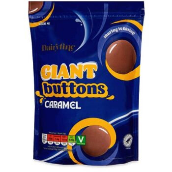Giant Caramel Chocolate Buttons