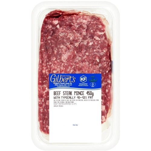 Gilberts Kosher Foods Beef Steak Mince