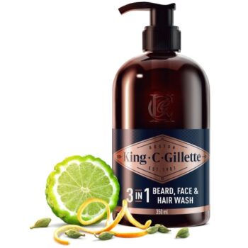Gillette Beard Shampoo & Face Wash (350ml)
