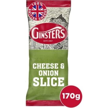 Ginsters Cheddar & Cheese Onion (170g)