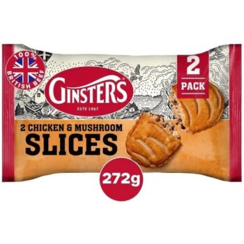 Ginsters Chicken & Mushroom Slices (272g)