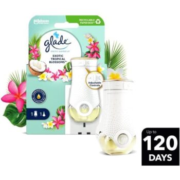 Glade Electric Scented Oil Holder Exotic Tropical Blossoms (20ml)