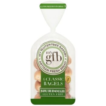 Gluten Free Bakery's Gluten Free Sourdough Classic Bagel (405g)