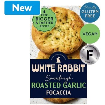 Gluten-Free Roasted Garlic Focaccia (2 x 125g)