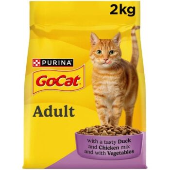 Go-Cat Adult Dry Cat Food Chicken & Duck (2kg)