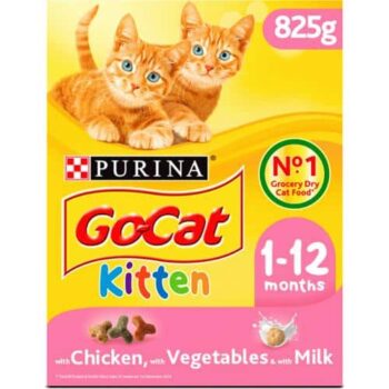 Go-Cat Kitten Chicken Turkey & Milk Dry Cat Food (750g)