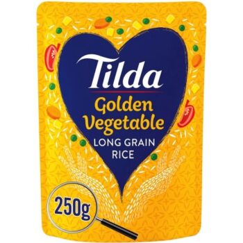 Golden Vegetable Long Grain Microwave Rice (250g)