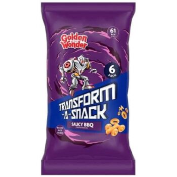 Golden Wonder Transform-a-Snack Saucy BBQ Flavour Snacks (6 x 12g, 72g)
