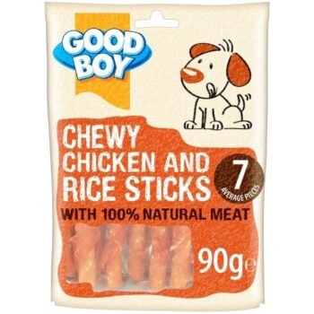 Good Boy Chewy Chicken & Rice Sticks (90g)