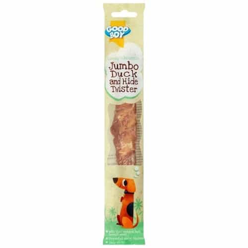 Good Boy Jumbo Duck & Hide Twister Dog Treats