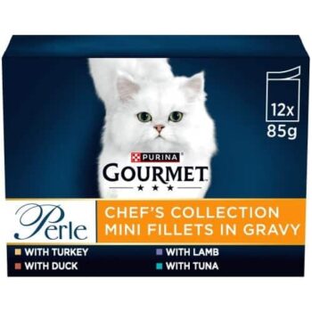 Gourmet Perle Cat Food Chefs Collection Mixed (12 x 85g)