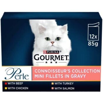 Gourmet Perle Connoisseurs Collection Gravy Wet Cat Food (12 x 85g)
